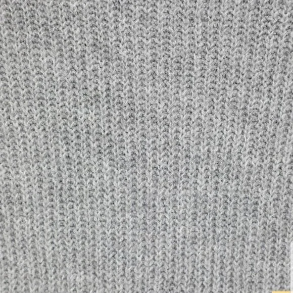 NWT Lulus Snuggled Up Light Grey Knit Turtleneck Midi Sweater Dress, XS - Picture 4 of 16